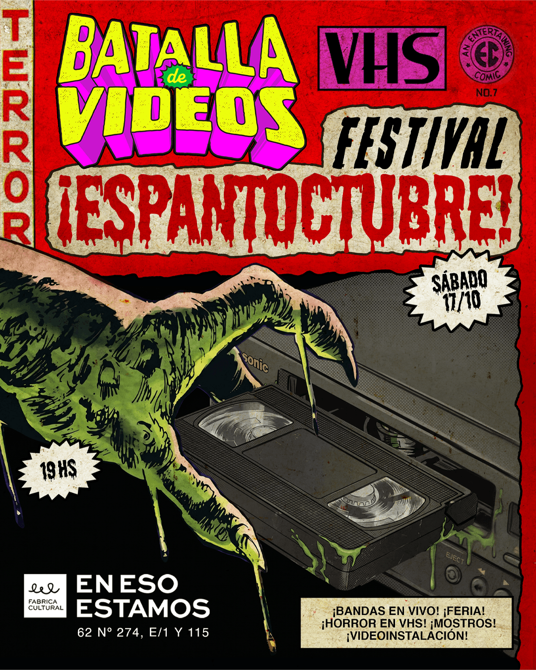 ¡FESTIVAL ESPANTOCTUBRE! X BATALLA DE VIDEOS